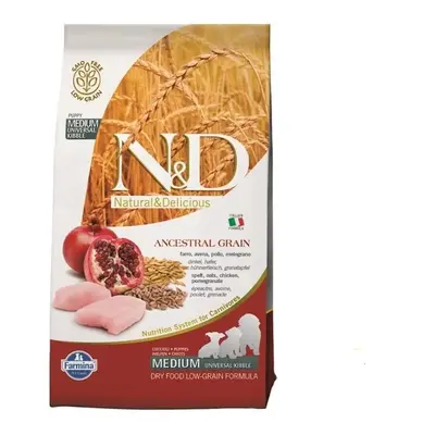 N&D Dog Adult Chicken/Pomegranate Low Grain - 2,5kg