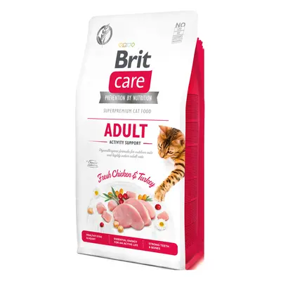 Brit Care Cat Adult Activity Support Chicken/Turkey Grain-free - 400g