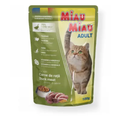 Miau Miau Kapsa Adult Duck - 7x100g