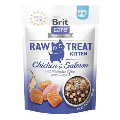 Brit Care Raw Treat Kitten 40g - Chicken/Salmon