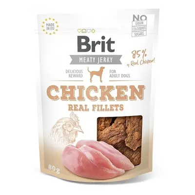 Brit Meaty Jerky Chicken Real Fillets - 80g