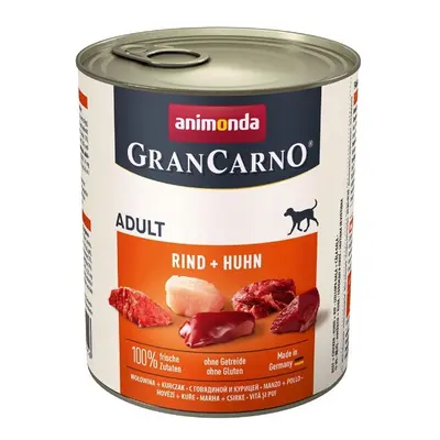 Animonda Grancarno Dog 800g - Hovězí/Kuřecí