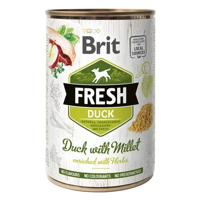 Brit Fresh 400g - Kachna/Proso