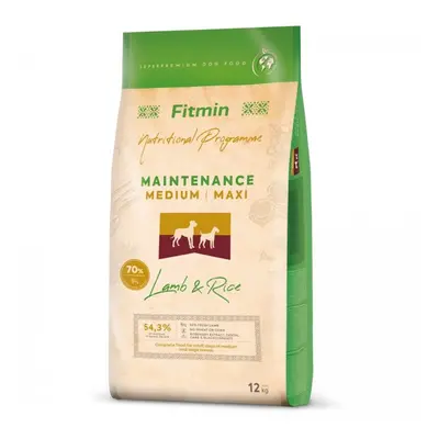 Fitmin Dog Medium/Maxi Adult Lamb/Rice - 12kg