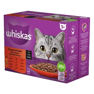 Whiskas Klasické Pokrmy Ve Šťávě - 12x85g