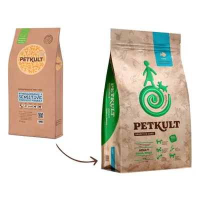 Petkult Dog Small Adult Sensitive Fish - 12kg