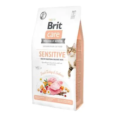 Brit Care Cat Sensitivy Turkey/Salmon Grain-free - 7kg