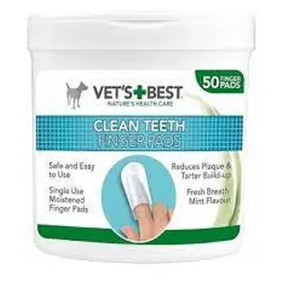 Vet's Best Clean Teeth Finger Pads - 1 balení