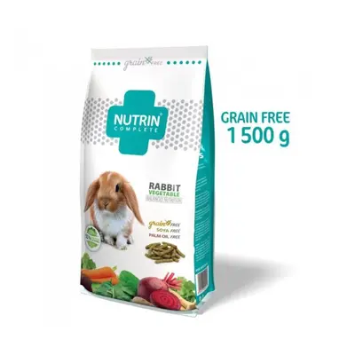 Nutrin Complete Králík Zelenina Grain-free - 1,5kg