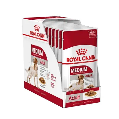 Royal Canin Dog Medium Adult - 10x140g