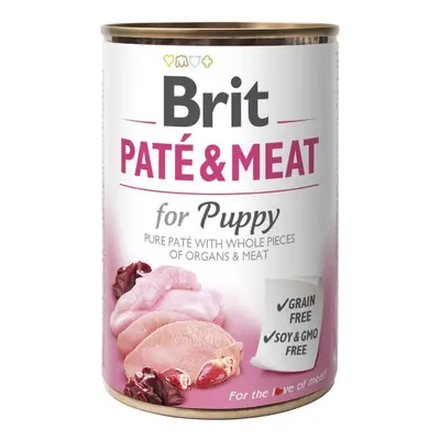 Brit Paté & Meat 400g - Pro Štěňata