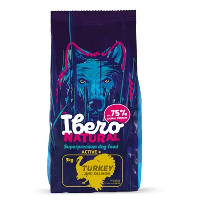 Ibero Natural Dog Active + - 2x3kg