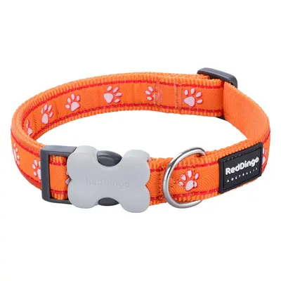 RedDingo Obojek Desert Paws Orange - 1,2/20 až 32cm