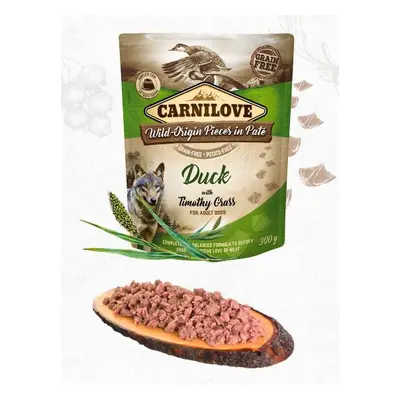 Carnilove Dog Paté 300g - Duck/Timothy Grass