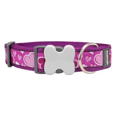 RedDingo Obojek Breezy Love Purple - 2,0/31 až 47cm