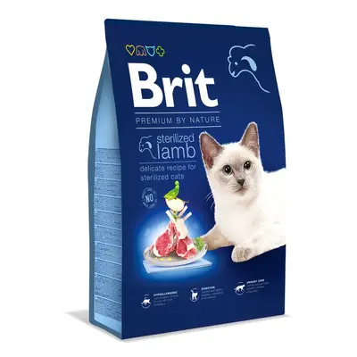 Brit Premium by Nature Cat Sterilized Lamb - 8kg