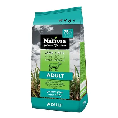 Nativia Dog Adult Lamb - 15kg