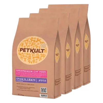 Petkult Cat Sterilized - 4x2kg