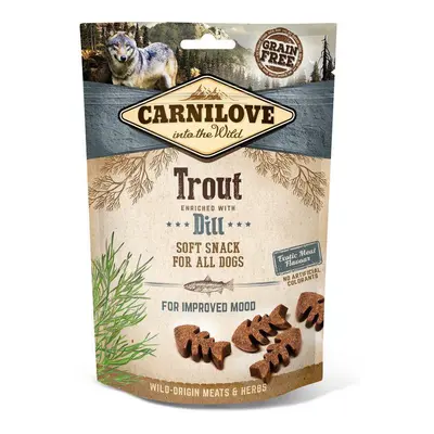 Carnilove Soft Snack 200g - Trout/Dill