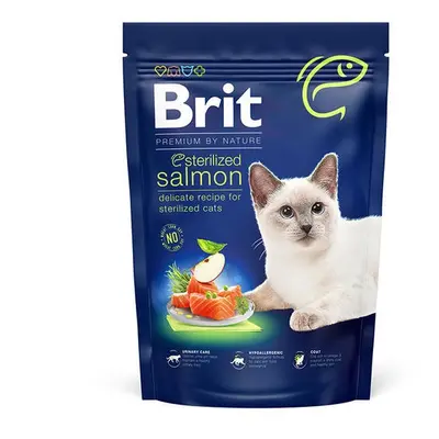 Brit Premium by Nature Cat Sterilized Salmon - 800g