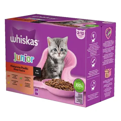 Whiskas Junior Klasický Výběr Ve Šťávě - 12x85g