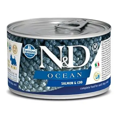 N&D Ocean Mini Adult Salmon/Codfish - 140g