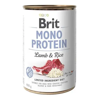 Brit Mono Protein 400g - Jehněčí S Rýží