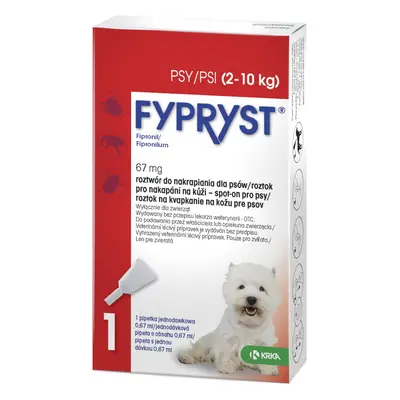 Fypryst Spot-On Pro Psy - S (2 až 10kg)