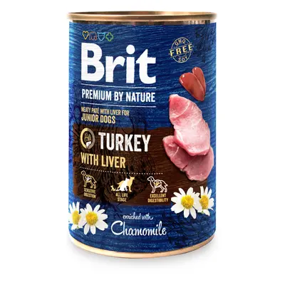 Brit Premium by Nature Turkey with Liver - 800g