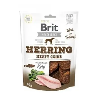 Brit Meaty Jerky Herring Meaty Coins - 80g