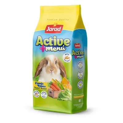 Jarad Active+ Zakrslý Králík Vláknina - 3kg