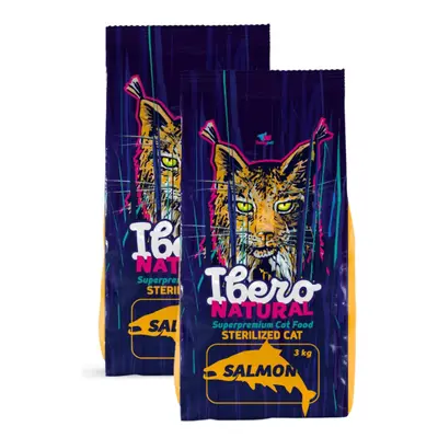 Ibero Natural Cat Sterilized - 2x3kg