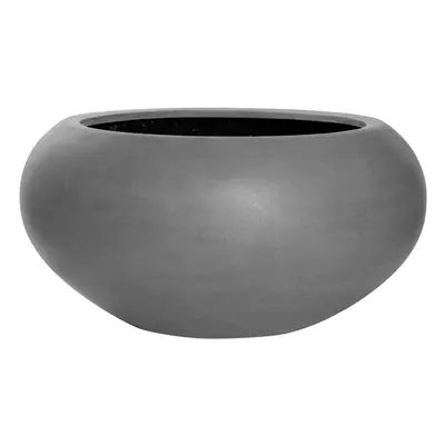 Květináč Cora, barva šedá, více velikostí - PotteryPots Velikost: S - v. 25.5 cm, ⌀ 47 cm