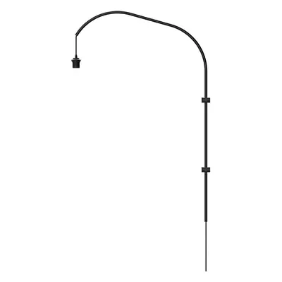 Stojan pro lampu na zeď Willow wall hanger single black H 123 cm - UMAGE