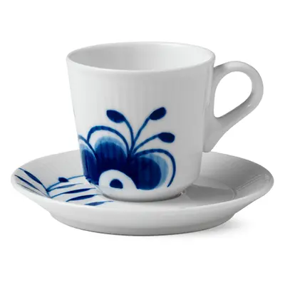 Šálek & podšálek na espresso Blue Mega, 9 cl - Royal Copenhagen