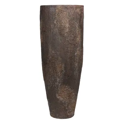 Květináč Dax, barva hnědá s vysokým leskem, více velikostí - PotteryPots Velikost: L - v. 80 cm,