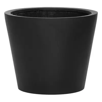 Květináč Bucket, barva černá, více velikostí - PotteryPots Velikost: L - v. 60 cm, ⌀ 68 cm