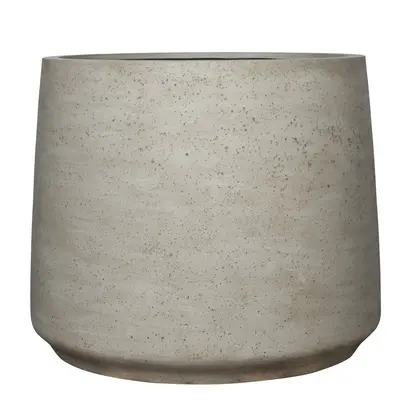 Květináč Jumbo Patt, barva béžová, více velikostí - PotteryPots Velikost: S - v. 77 cm, ⌀ 92.5 c