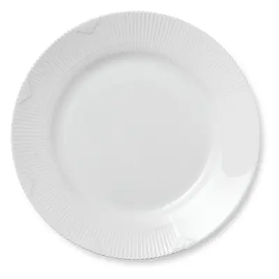 Talíř White Elements, 28 cm - Royal Copenhagen