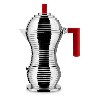 Espresso kávovar Pulcina na indukci, 300ml, červený - Alessi