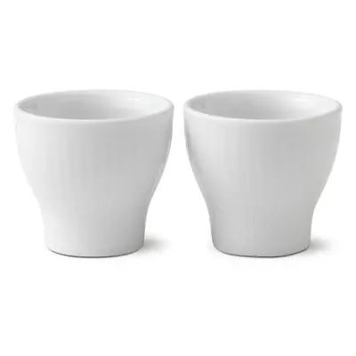 Kalíšek na vejce White Fluted, 2 ks - Royal Copenhagen