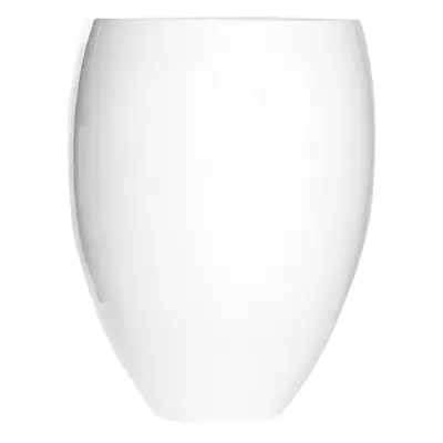 Květináč Bond, barva lesklá bílá, více velikostí - PotteryPots Velikost: M - v. 61.5 cm, ⌀ 48.5 