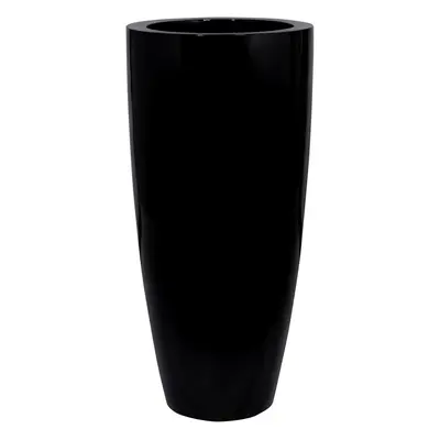 Květináč Dax, barva černá, více velikostí - PotteryPots Velikost: XL - v. 100 cm, ⌀ 47 cm