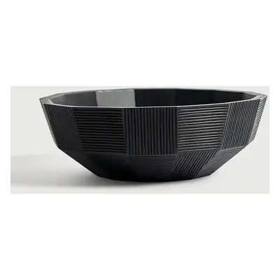 Mahagonová mísa Black Striped bowl - Ethnicraft