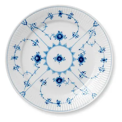 Talíř Blue Fluted Plain, 25 cm - Royal Copenhagen