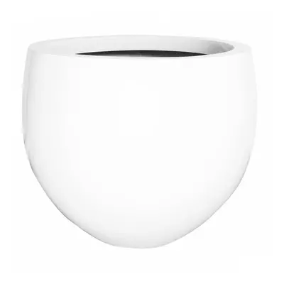 Květináč Jumbo Orb, barva lesklá bílá, více velikostí - PotteryPots Velikost: M - v. 93 cm, ⌀ 11