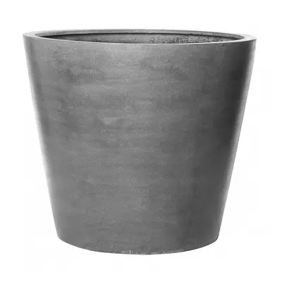 Květináč Jumbo Bucket, barva šedá, více velikostí - PotteryPots Velikost: S - v. 73 cm, ⌀ 83 cm