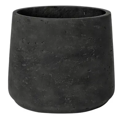 Květináč Patt, barva staročerná, více velikostí - PotteryPots Velikost: XXL - v. 28.5 cm, ⌀ 34 c