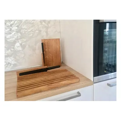 Stand by bread board - Clap Design Varianta: S NOŽEM