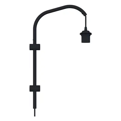 Stojan pro lampu na zeď Willow Mini wall hanger black H 50 cm - UMAGE